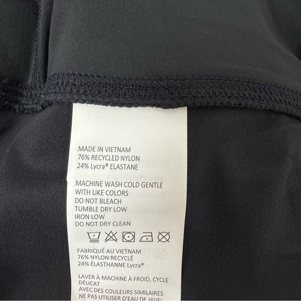 Prana Shorts Biker Yoga‎ Layna Solid Black Pull On Workout Athletic Stretchy - Picture 6 of 7